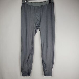 Patagonia Capilene 3 Midweight Base Layer Pants Mens XL Gray Thermal Bottoms